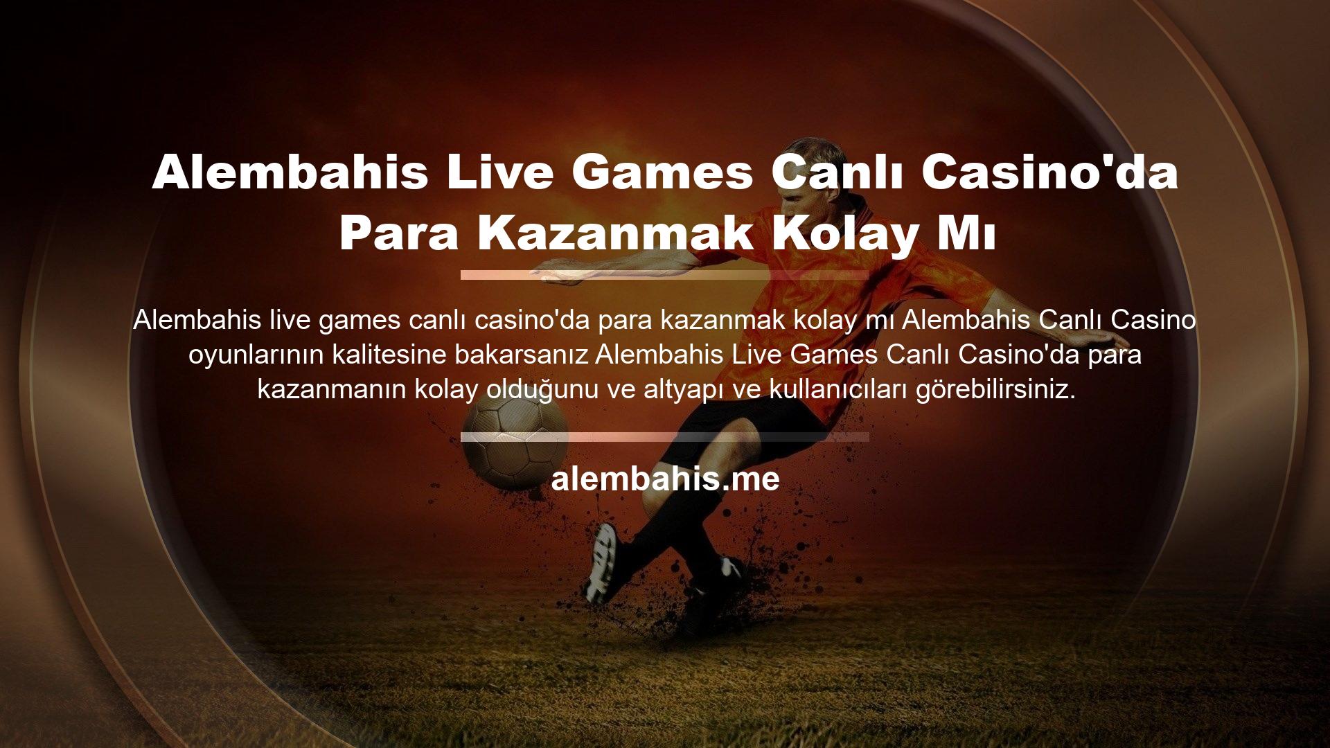 Alembahis Live Games Canlı Casino'da Para Kazanmak Kolay Mı