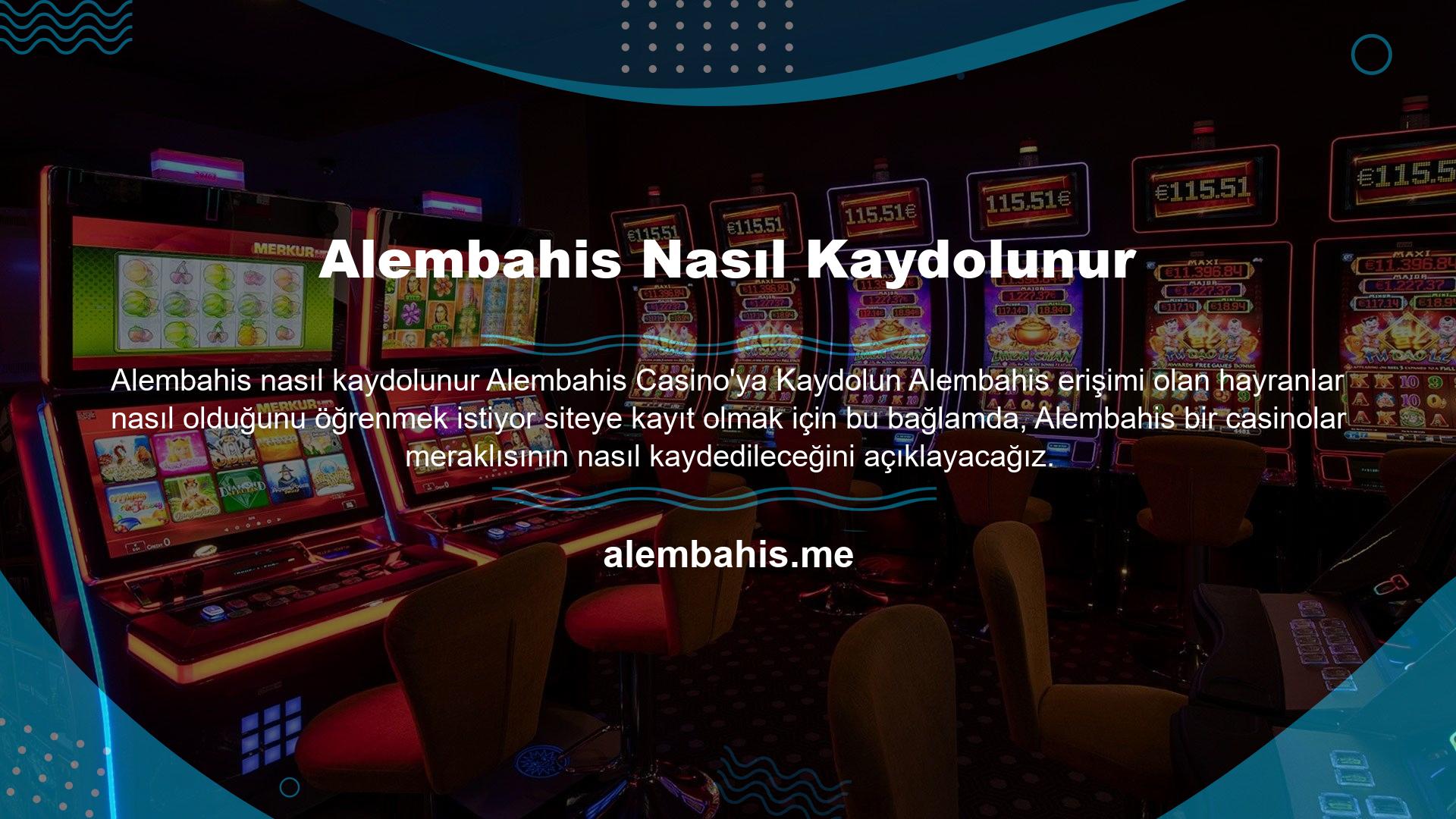 İlk Bakış:

	Alembahis web sitesine kaydolmak için Alembahis Login'e gidin